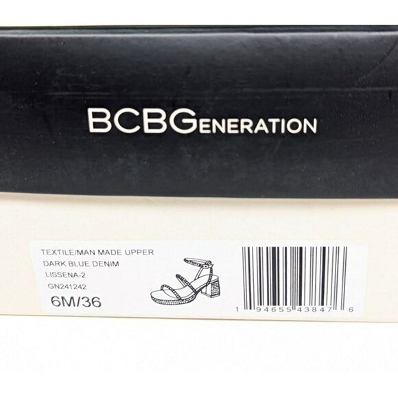 BCBGeneration Lissena-2 Women's Rhinestones Platform Sandals Size 6 MSRP $109 - Picture 5 of 6